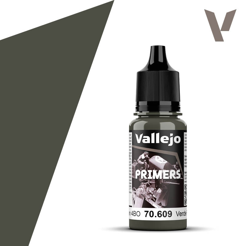 Vallejo 70.609 Surface Primer Russian Green 4BO - Ruský zelený základ 18ml