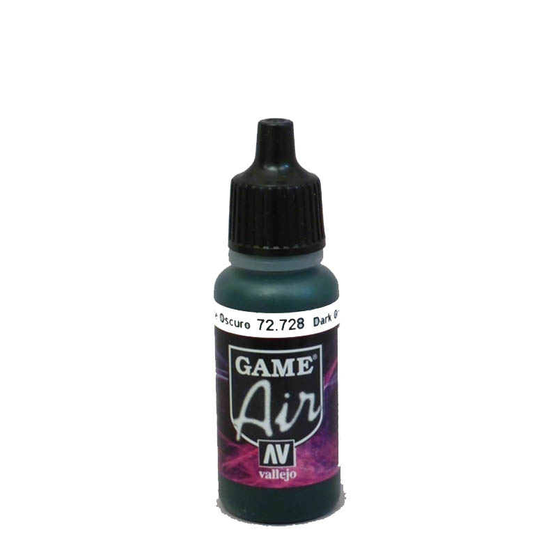 Vallejo 72.728 GameAir tmavozelená airbrush farba 17 ml