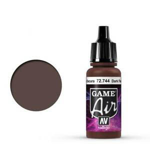 Vallejo 72.744 GameAir tmavá telová airbrush farba 17 ml
