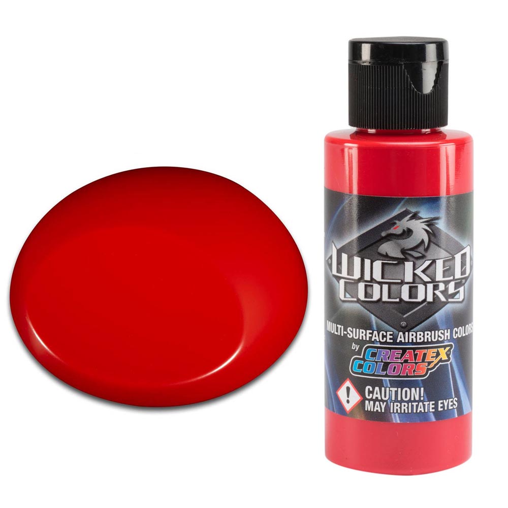 Wicked W005 Červená airbrush farba 60ml