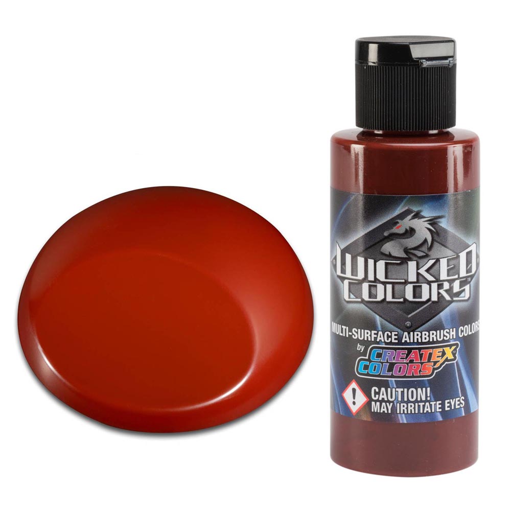 Wicked W012 Červeno-hnedá airbrush farba 60ml