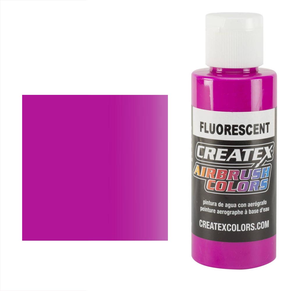 CreateX 5402 Fialová Fluorescenčná airbrush farba 60ml