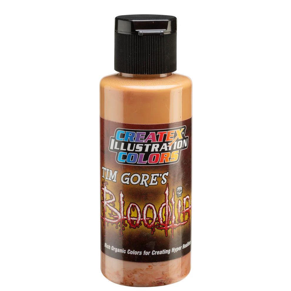 Ilustračná Olivovo zlatá airbrush farba CreateX 60 ml – 5017 Lifeline Olive Gold
