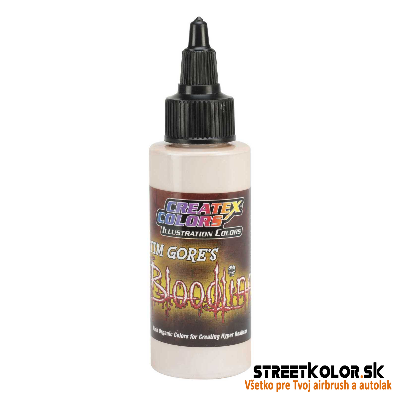 Ilustračná Ružová airbrush farba CreateX 30 ml