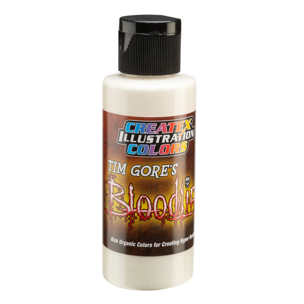 Ilustračná Béžovo biela airbrush farba CreateX 60 ml – Illustration Old Bone White 5035 Bloodline