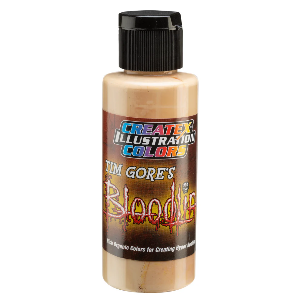 Ilustračná Krémová telová airbrush farba CreateX 60 ml – Illustration Dermatitis Tan 5036 Bloodline