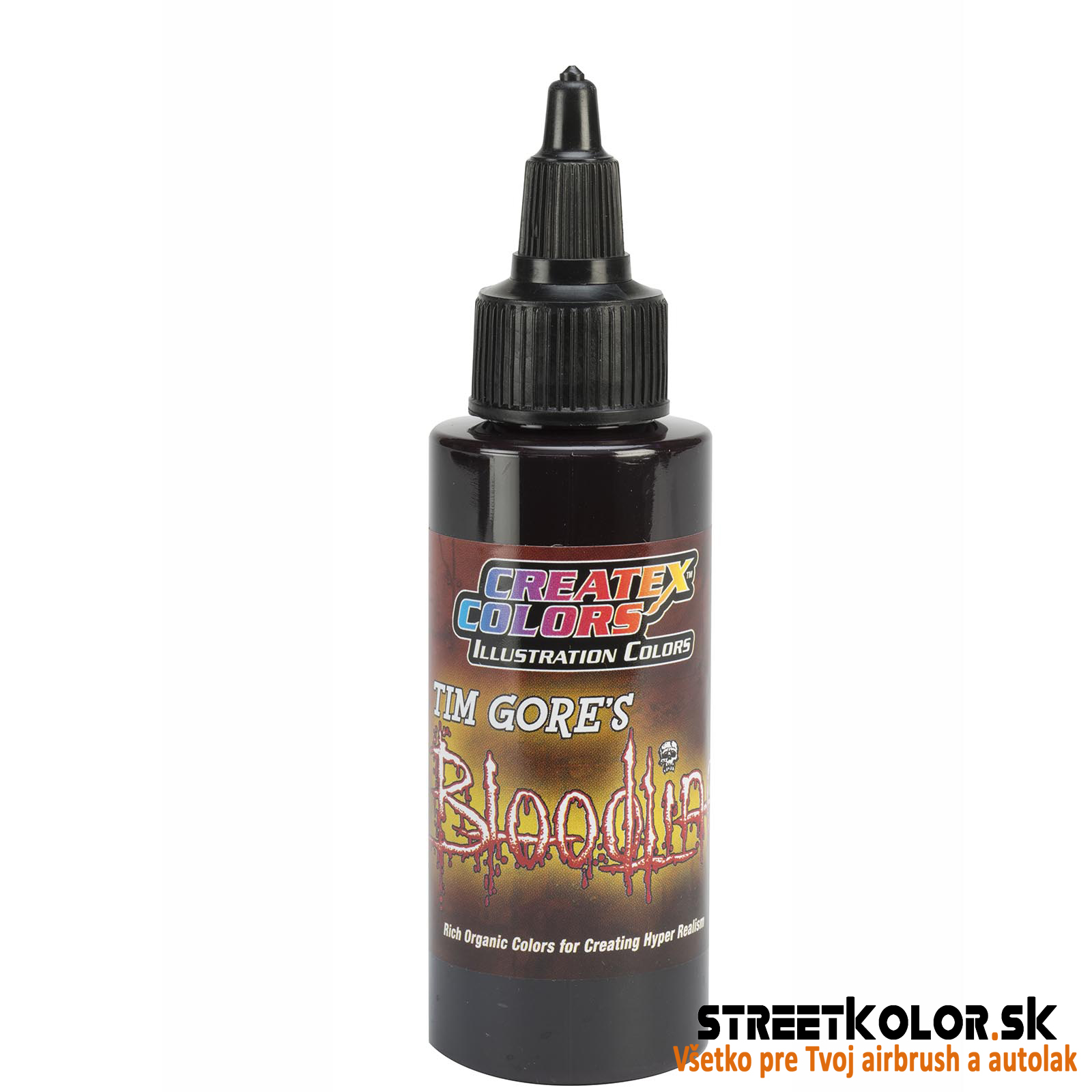 Ilustračná Tmavofialová airbrush farba CreateX 30 ml