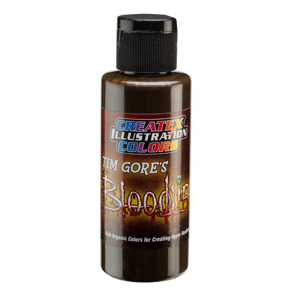 Ilustračná Hnedá airbrush farba CreateX 5045 60 ml – Illustration Decay Bloodline