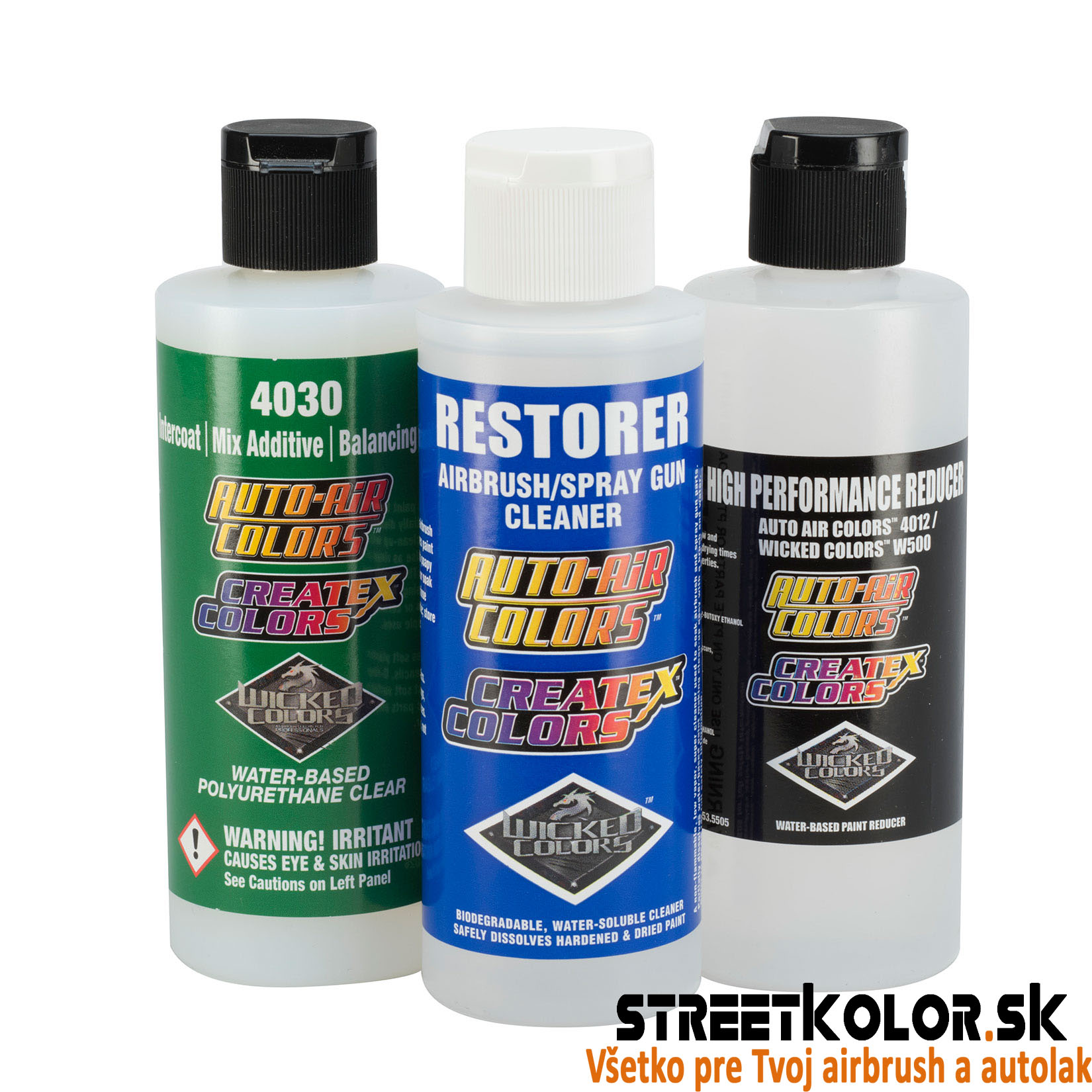 CreateX/Wicked/Auto Air Sada troch airbrush aditív 120 ml 