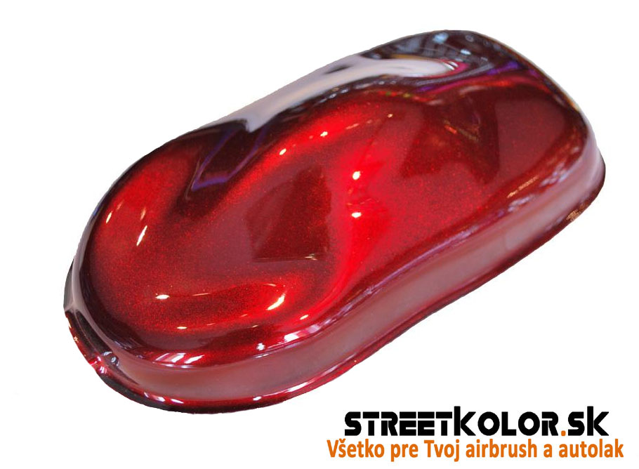 Diamond Blood Red Candy set pre motorku a disky: základ, farba a lak