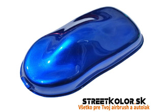 Diamond Cobalt Blue Candy set pre auto: základ, farba a lak