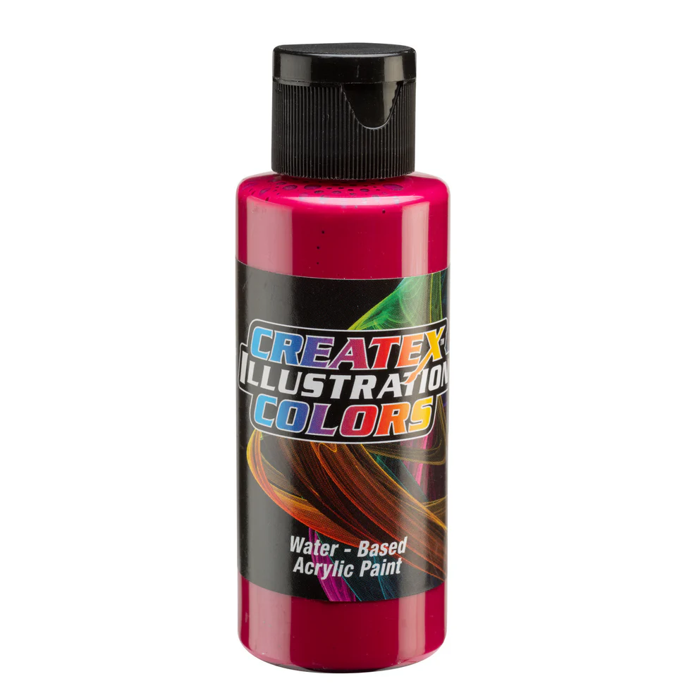Ilustračná Magenta airbrush farba CreateX 60 ml – 5061 Transparent Magenta