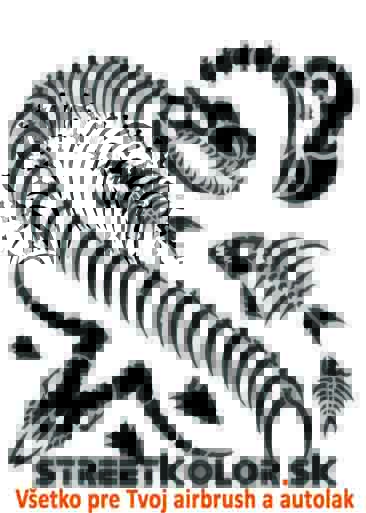 Mylar Šablóna, Formát: A5 - 210x148mm