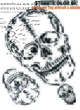 Mylar Šablóna, Formát: A5 - 210x148mm