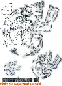 Mylar Šablóna, Formát: A5 - 210x148mm