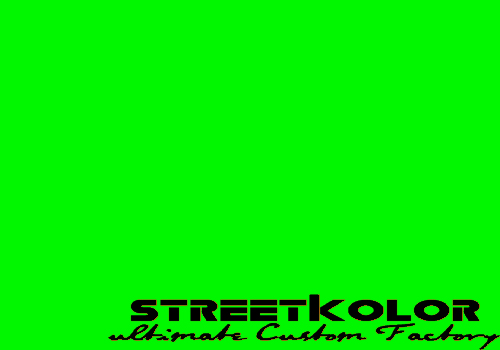 Fluorescenčná signálna farba RAL 6038, 1 liter