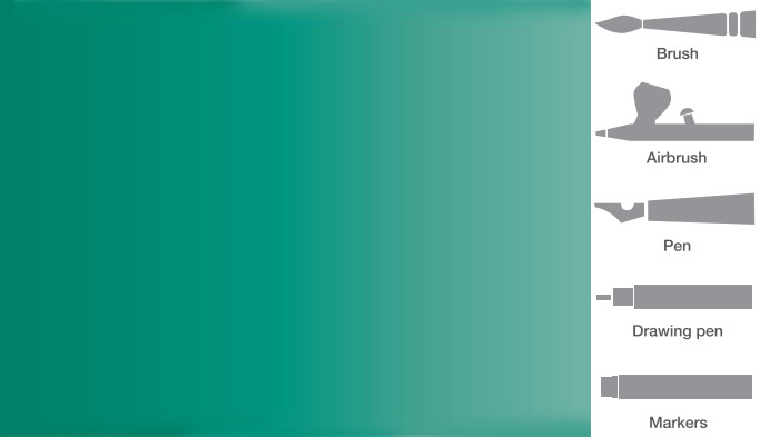 Vallejo 815 Smaragdová akrylová airbrush farba 32 ml