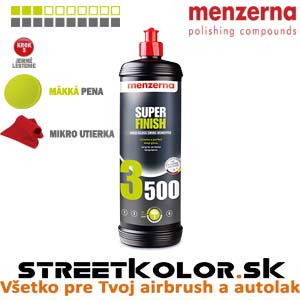 Menzerna 3500, jemná leštiaca pasta, 1000ml