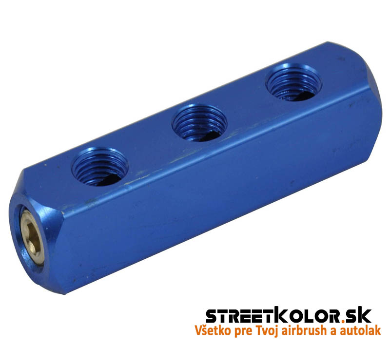Rozbočovač vzduchu 1x1/4" + 3x1/4"