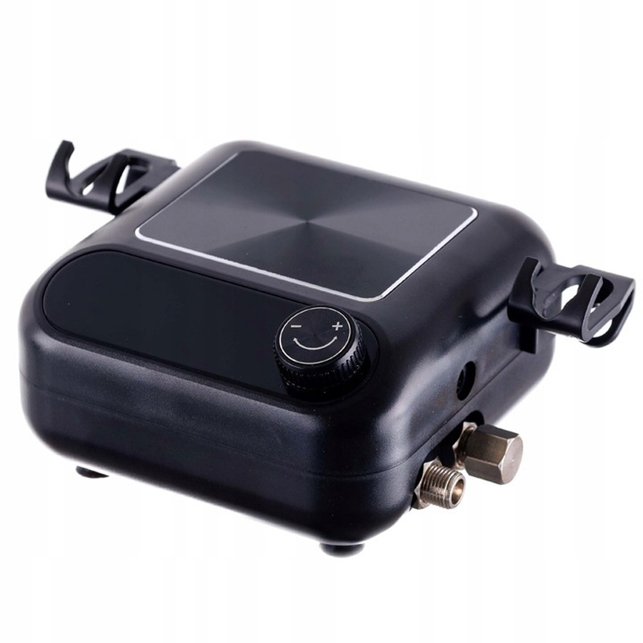 Airbrush set OCTAGON HSA10K BLACK s kompresorom a dvomi airbrush pištoľami s tryskou 0,3mm