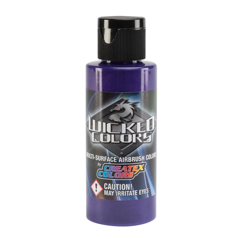 Wicked Pearl Fialová perleťová airbrush farba CreateX W307 60 ml – Pearl Plum