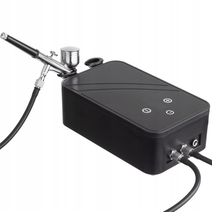 Airbrush set Royalmax TC-106K s kompresorom a dvomi airbrush pištoľami s tryskou 0,3mm