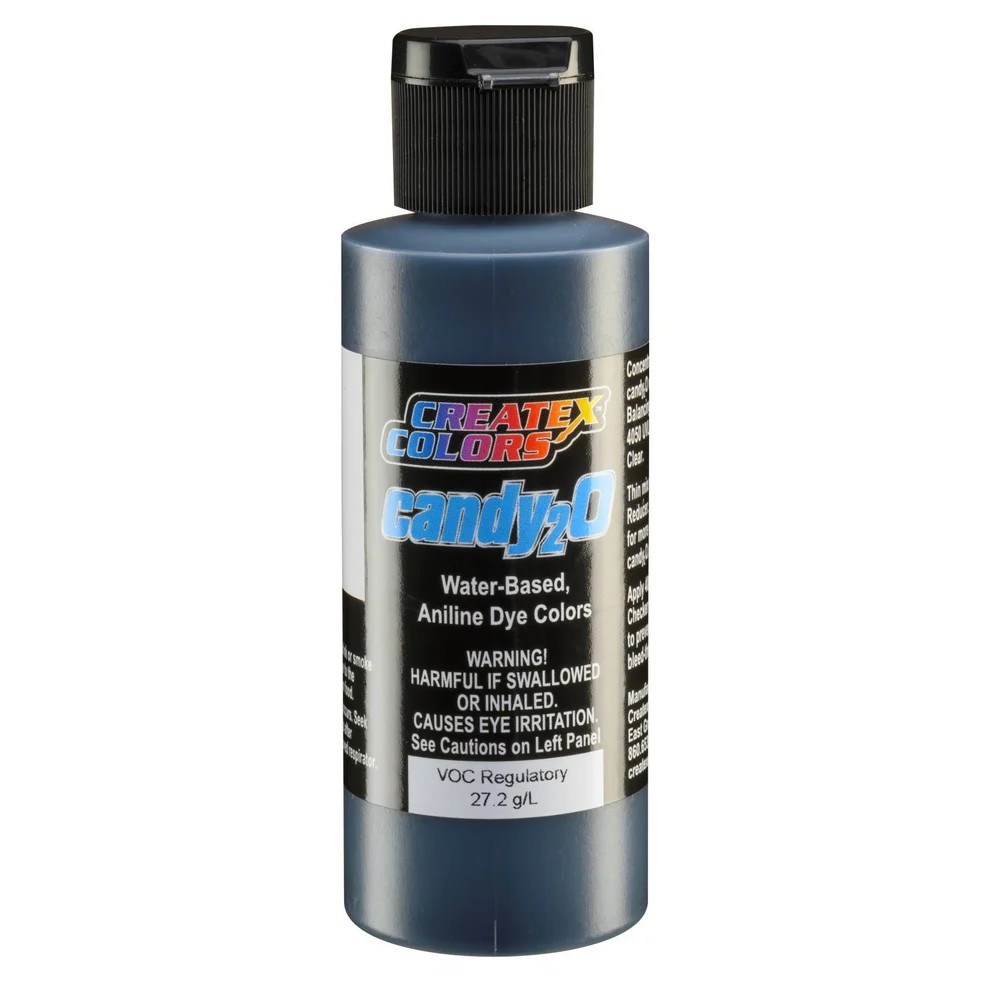 Createx candy2O – 4656 Midnight Blue 60 ml – Koncentrovaná transparentná airbrush farba