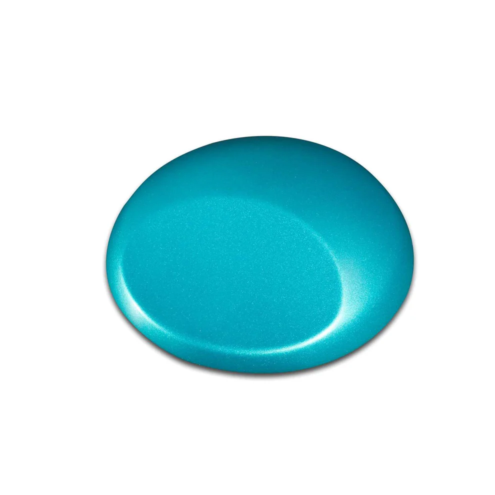 Wicked Pearl Tyrkysová perleťová airbrush farba CreateX W309 60 ml – Pearl Teal