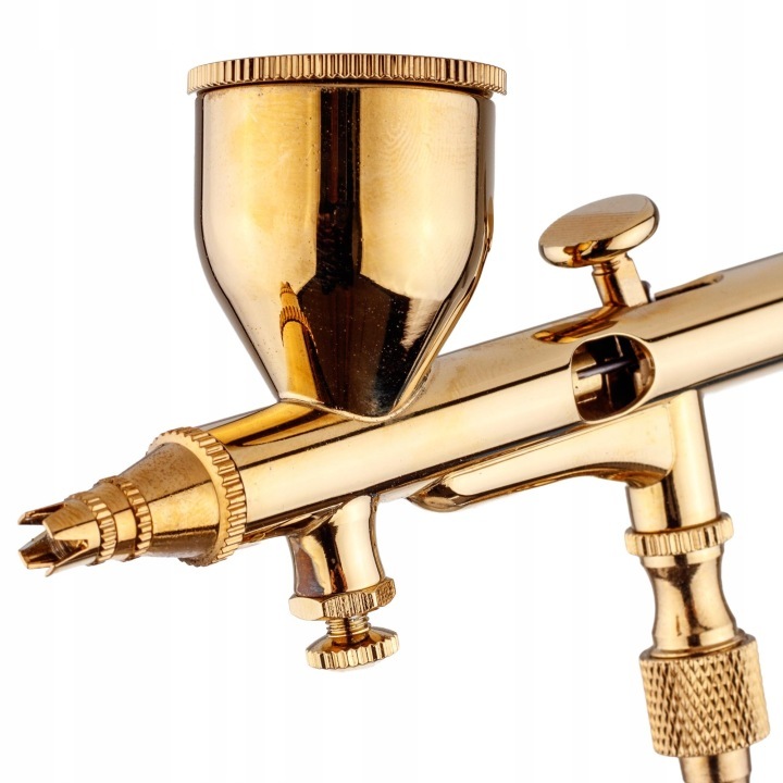 Dvojčinná airbrush pištoľ OCTAGON PSI GOLD 0,3mm